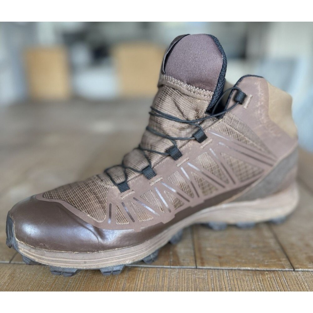 Salomon Speed Assault 2 Brown Unisex Hiking Training Taril Boot Mens 10.5 - Picture 3 of 8
